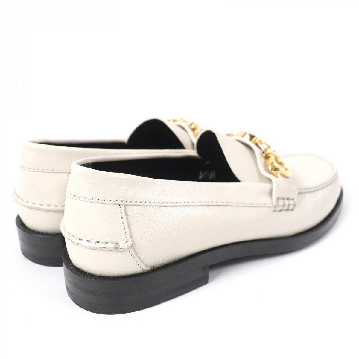 GUCCI loafers 700036 leather Ivory 37