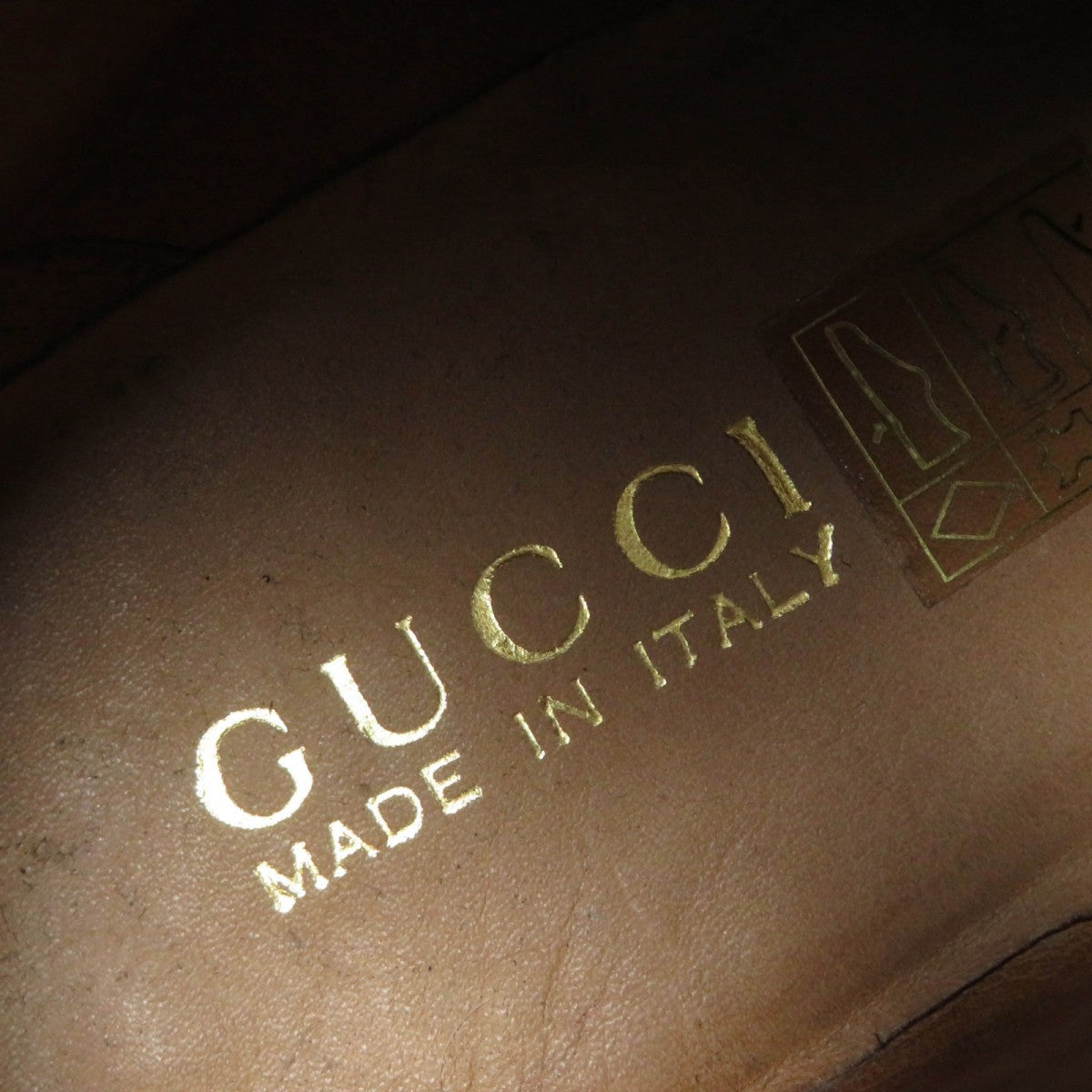 GUCCI short boots 104 0088 Suede leather black 36.5