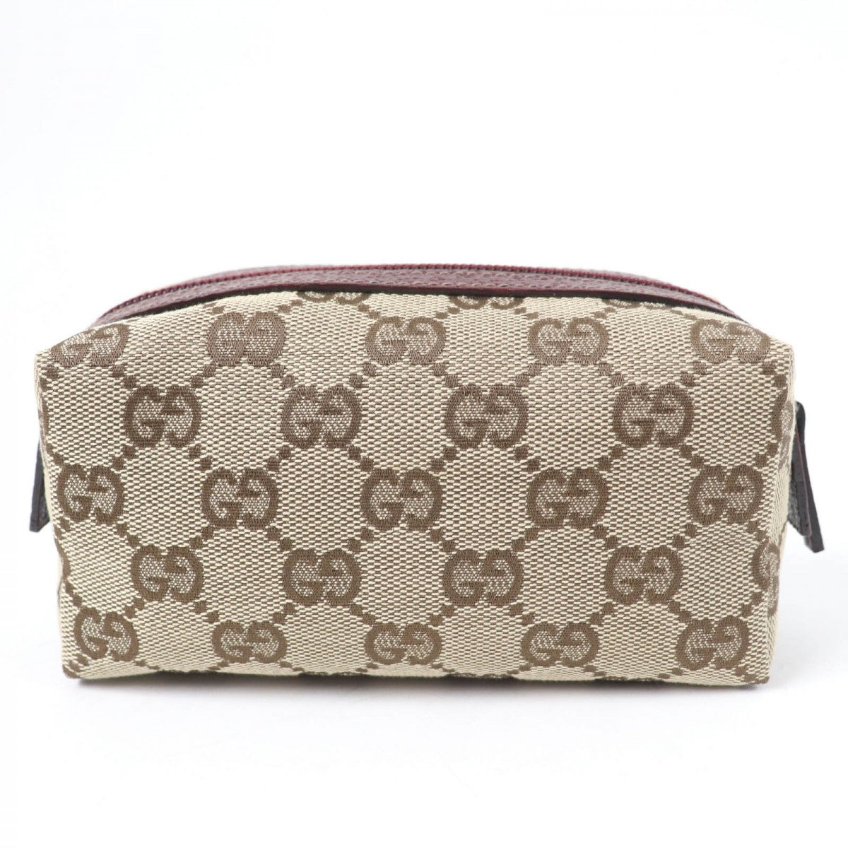 GUCCI Pouch 29596 GG Supreme Canvas Brown type