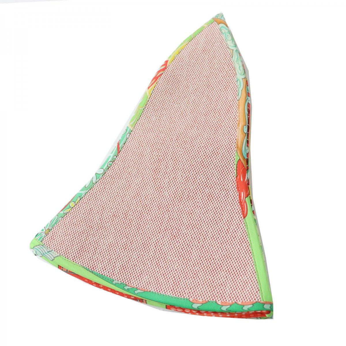 HERMES hat cotton Red type Multi petit h petit ash