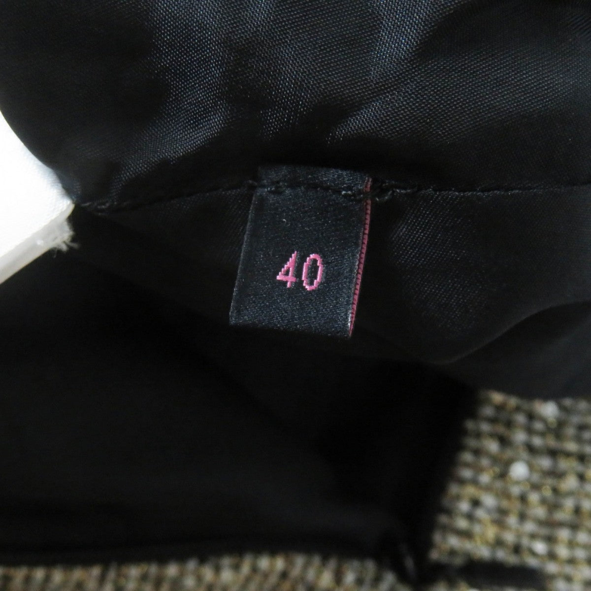 GUCCI Pleated skirt 545461 polyester Gold type 40