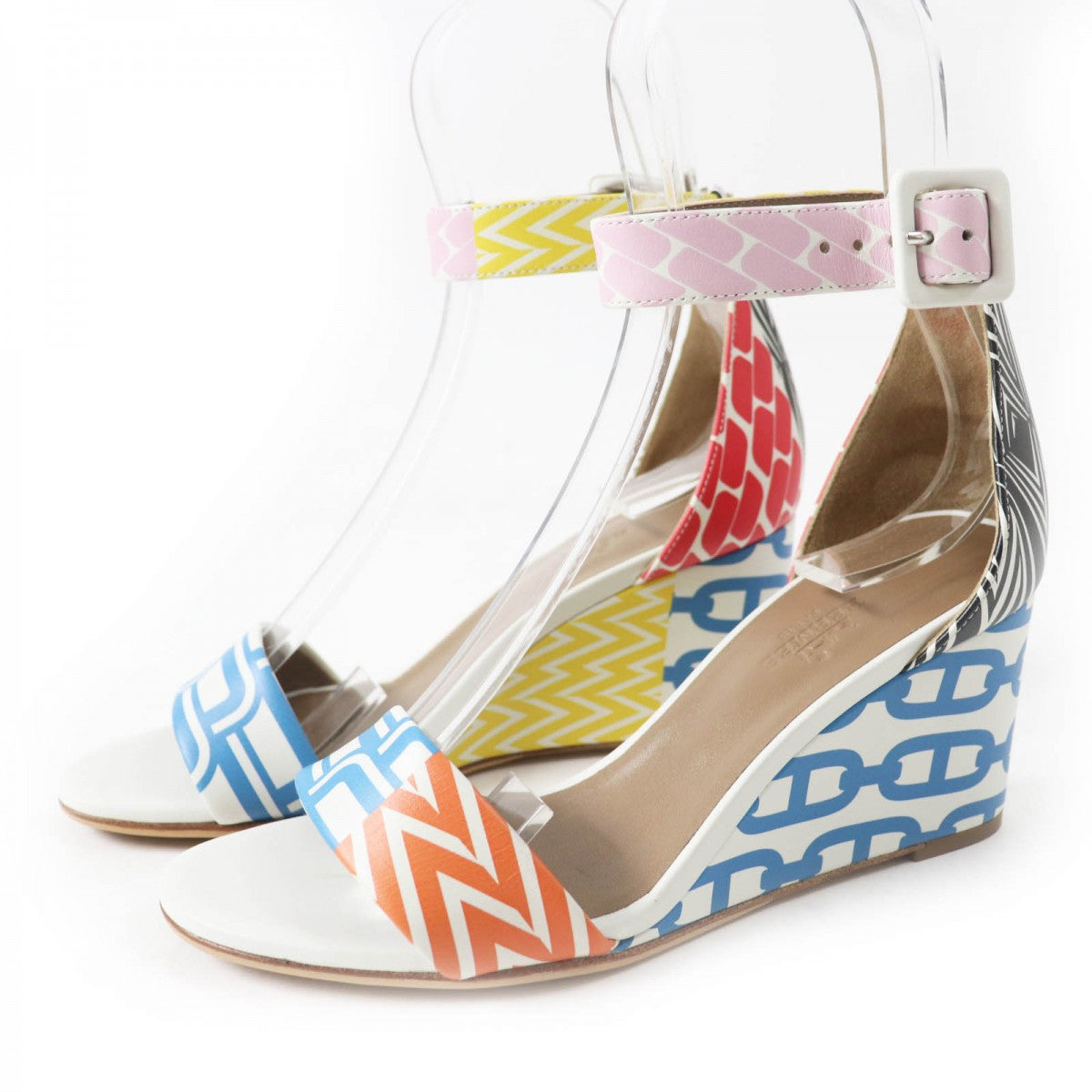 HERMES Sandals Z01053Z leather Multi ACAPULCO