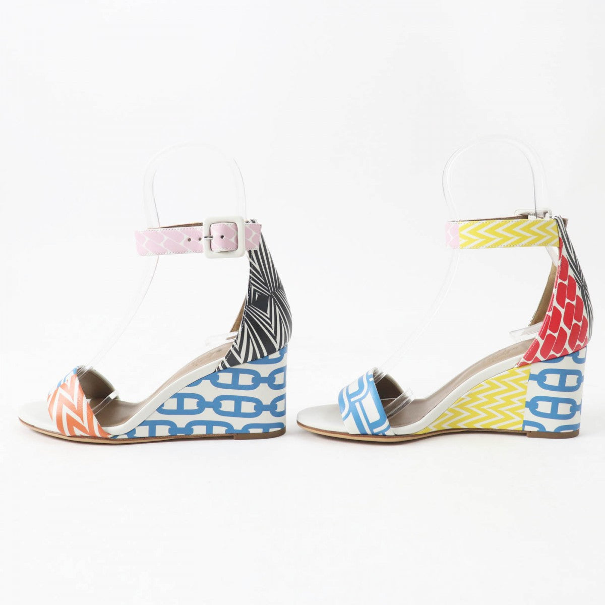 HERMES Sandals Z01053Z leather Multi ACAPULCO