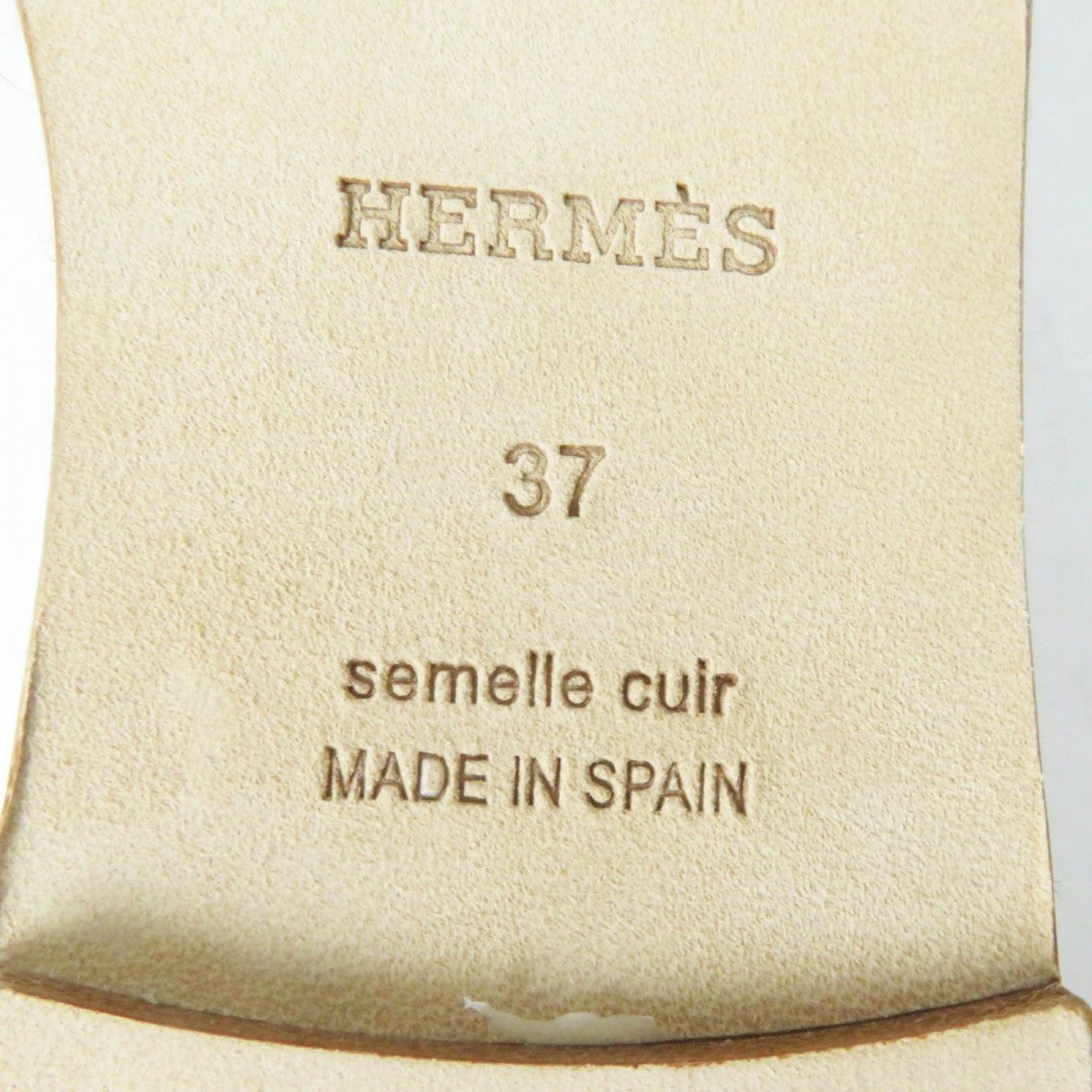 HERMES Slip-on Tower ash NOISETTE GOLD Indirizzo 37