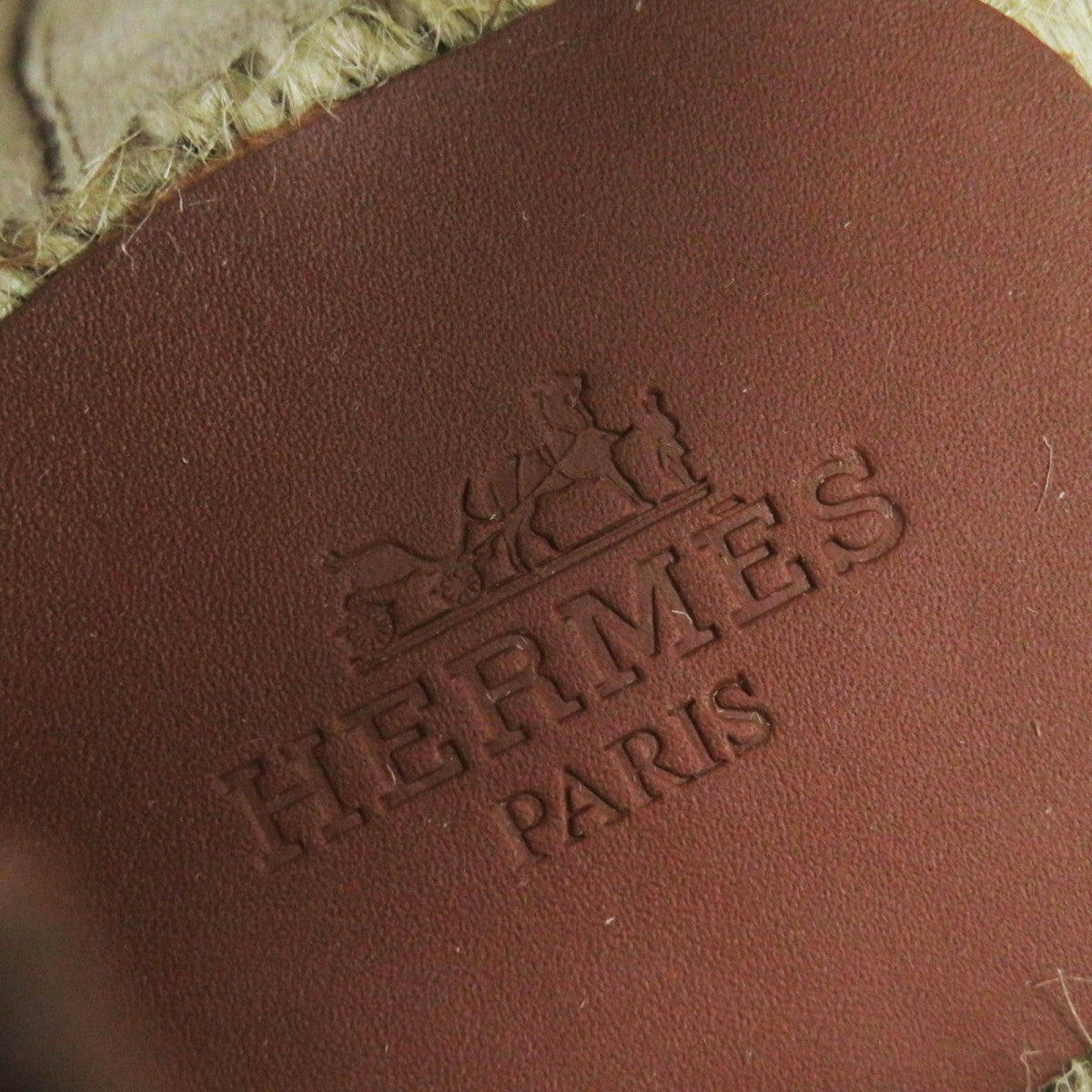 HERMES Slip-on Tower ash NOISETTE GOLD Indirizzo 37