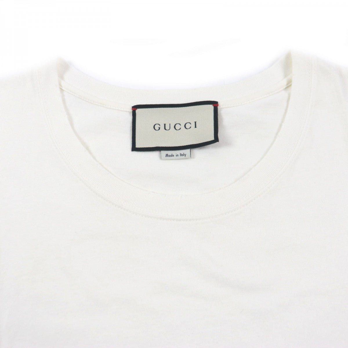 GUCCI Short sleeve T-shirt 493117 cotton white S