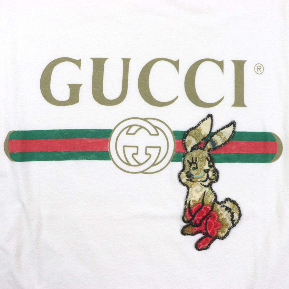 GUCCI Short sleeve T-shirt 493117 cotton white S