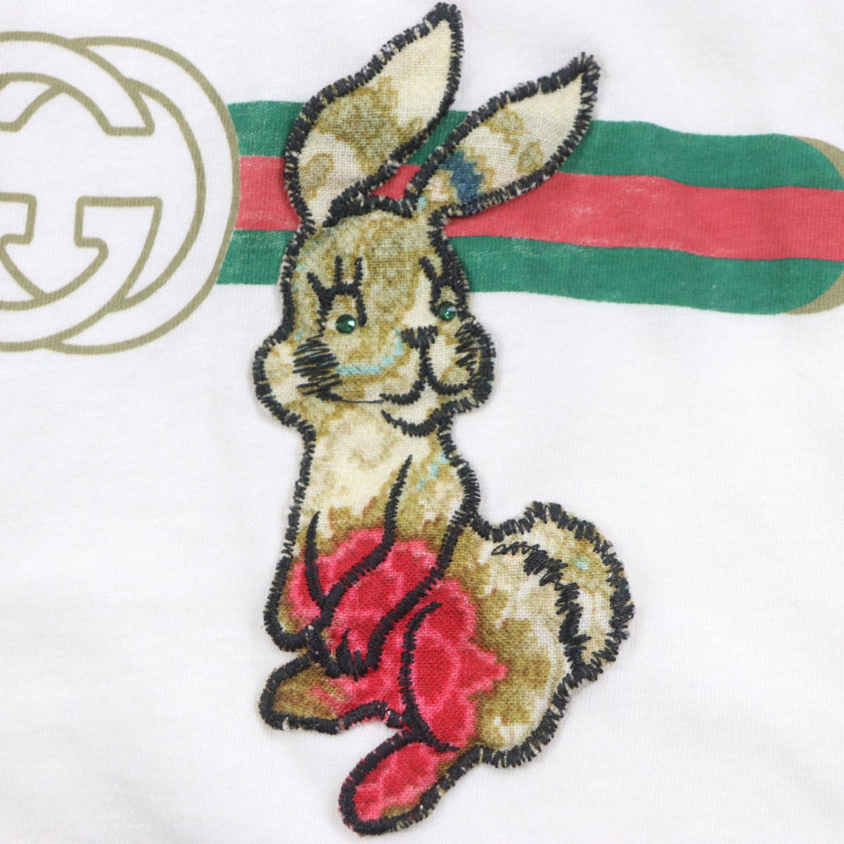 GUCCI Short sleeve T-shirt 493117 cotton white S