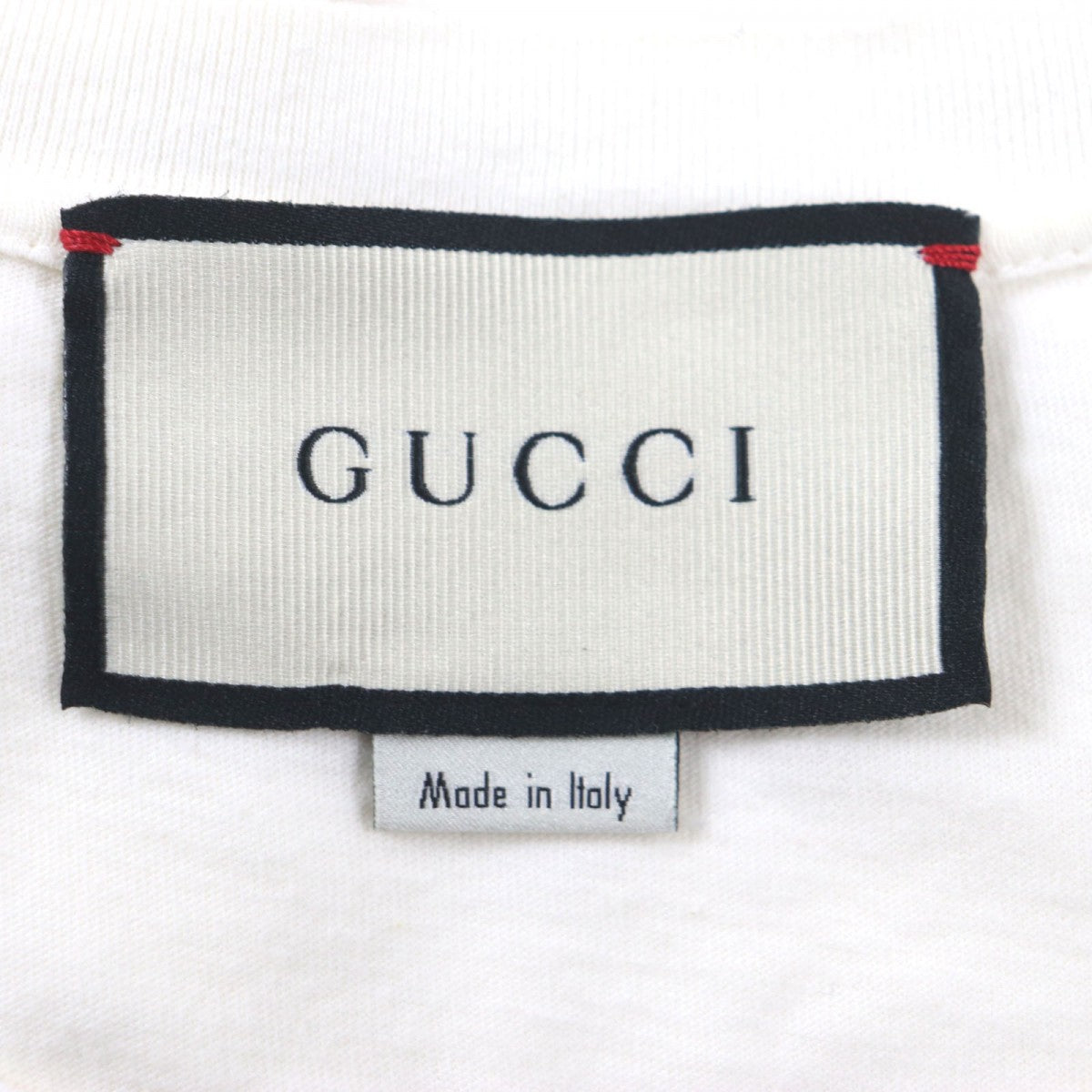 GUCCI Short sleeve T-shirt 493117 cotton white S