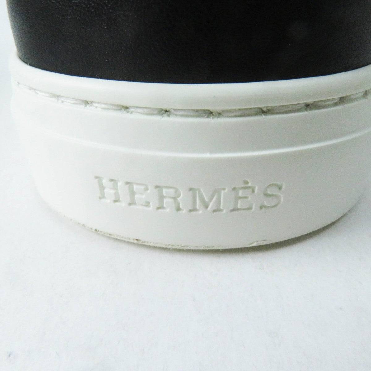 HERMES High cut sneakers 231028Z Tower ash gray GET UP 37.5