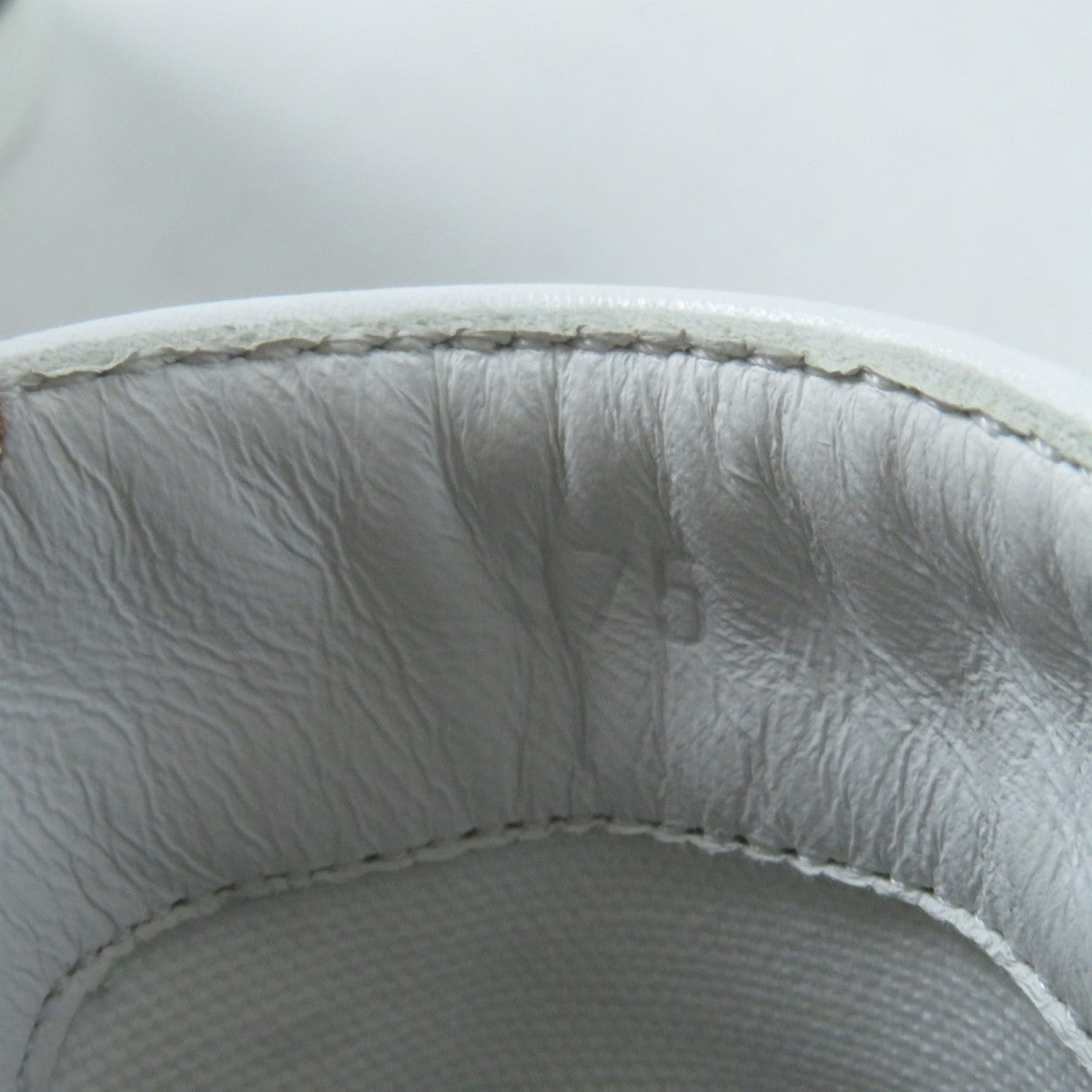 HERMES High cut sneakers 231028Z Tower ash gray GET UP 37.5