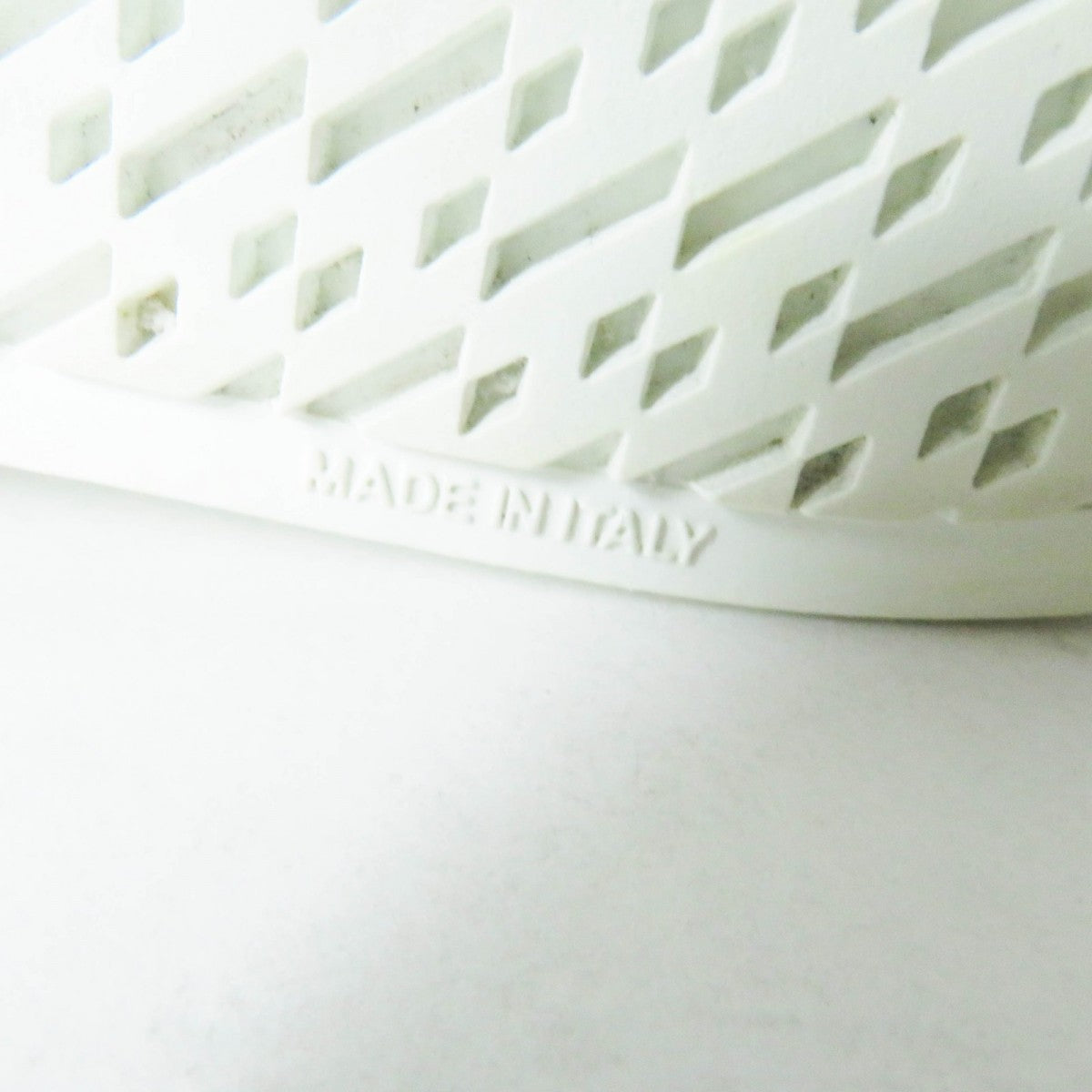 HERMES High cut sneakers leather White beige Daydream 35.5