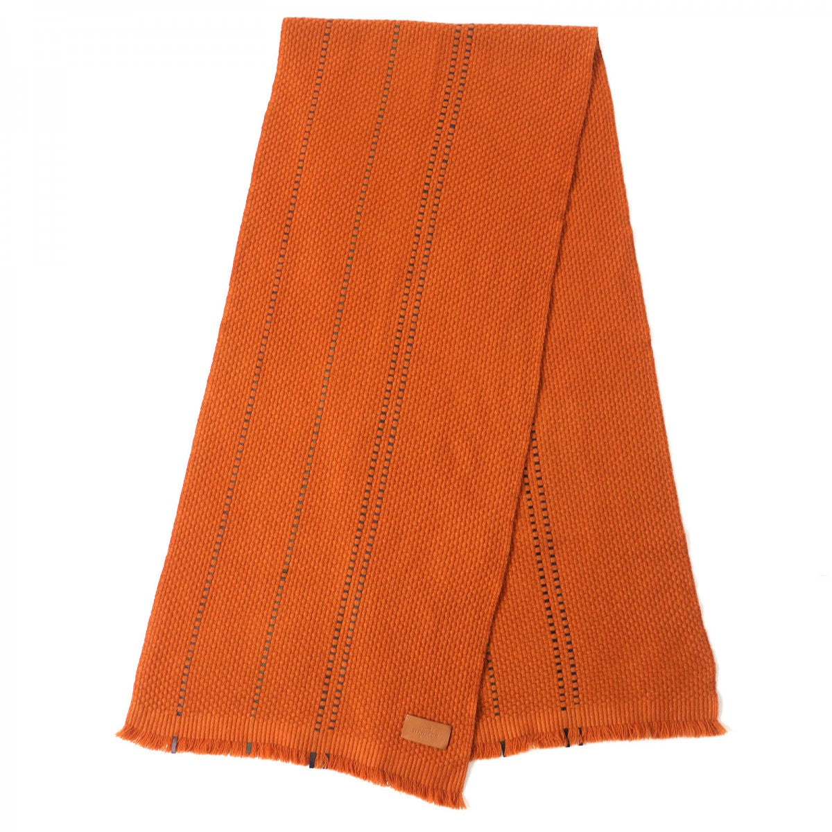 HERMES Scarf cashmere Brown