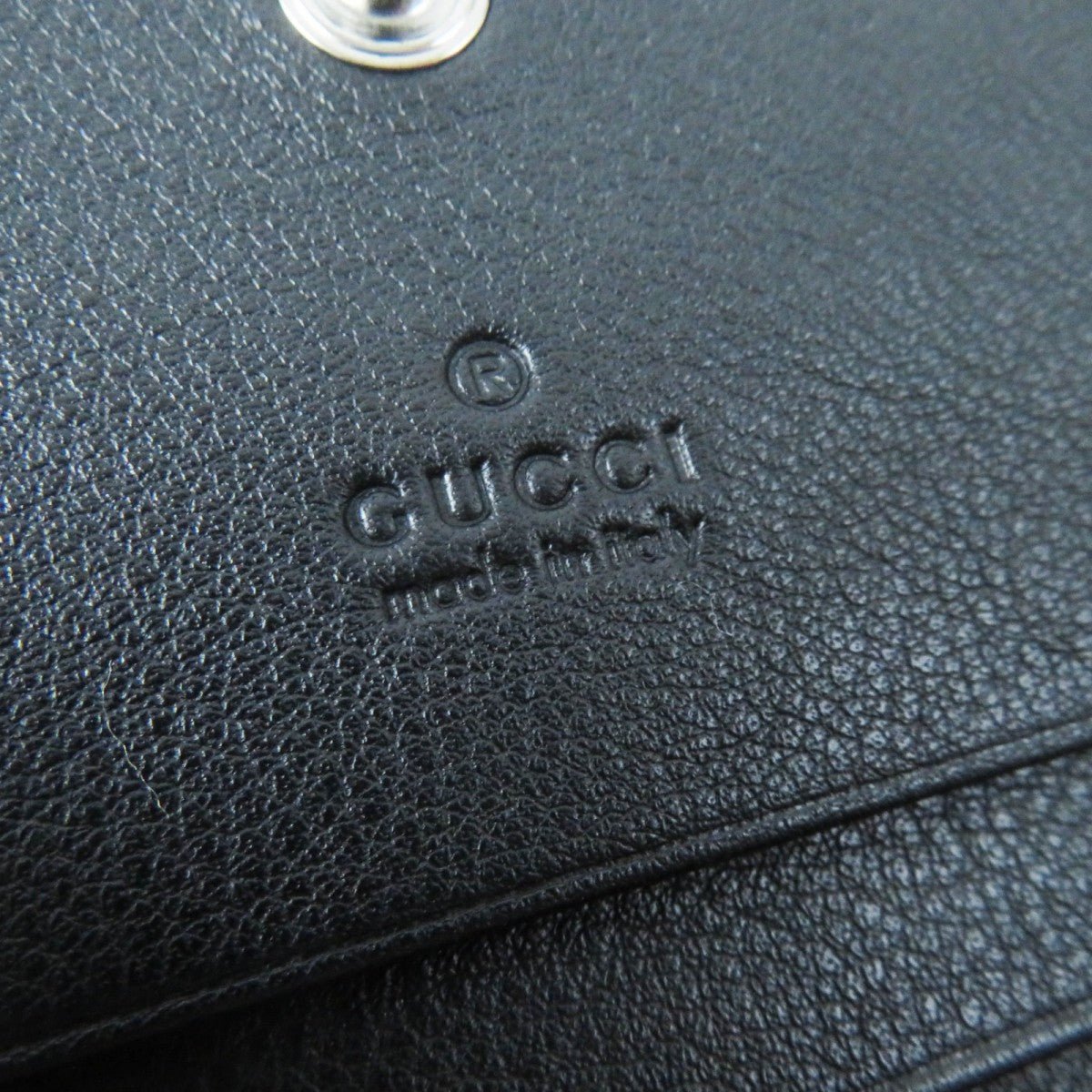 GUCCI Bifold Wallet 466492 Patent leather black
