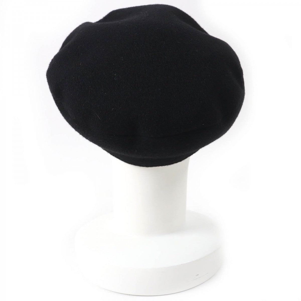 HERMES Casquette cashmere black 58