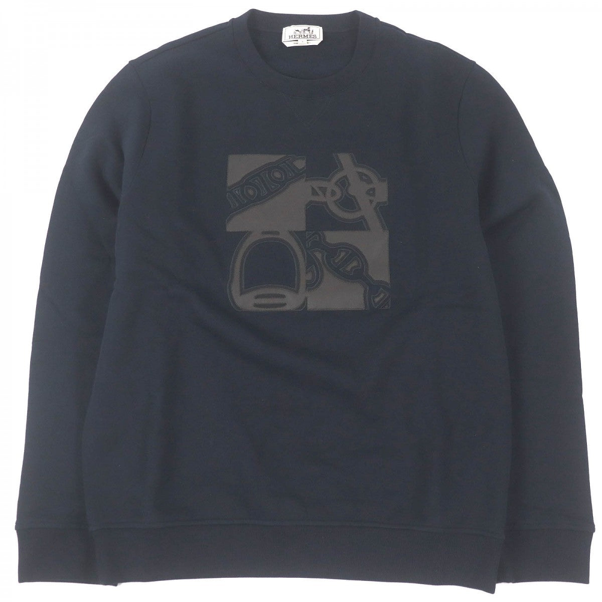 HERMES sweat H467810HA01SM cotton Marin Metally O'Calle