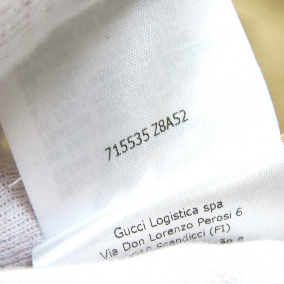 GUCCI Down jacket 715535 cotton Beige navy 48