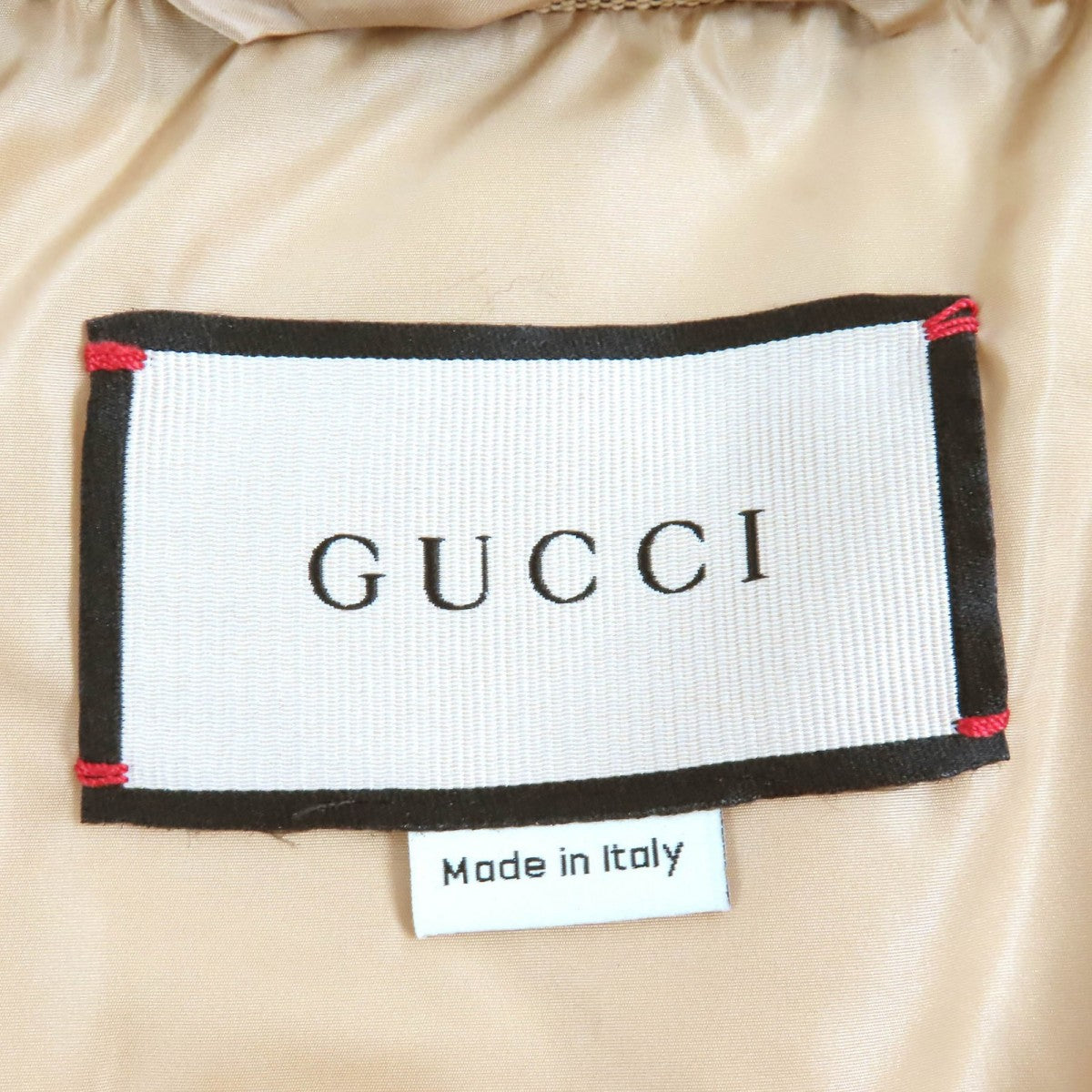 GUCCI Down jacket 715535 cotton Beige navy 48