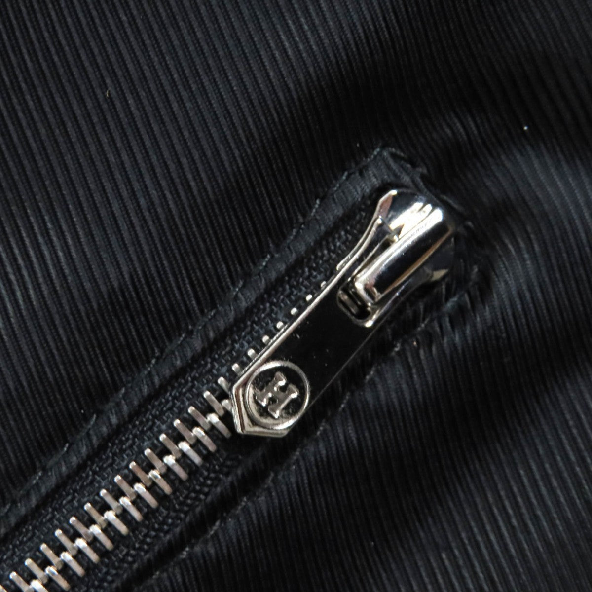 HERMES Down jacket Sheep leather Dark navy 54