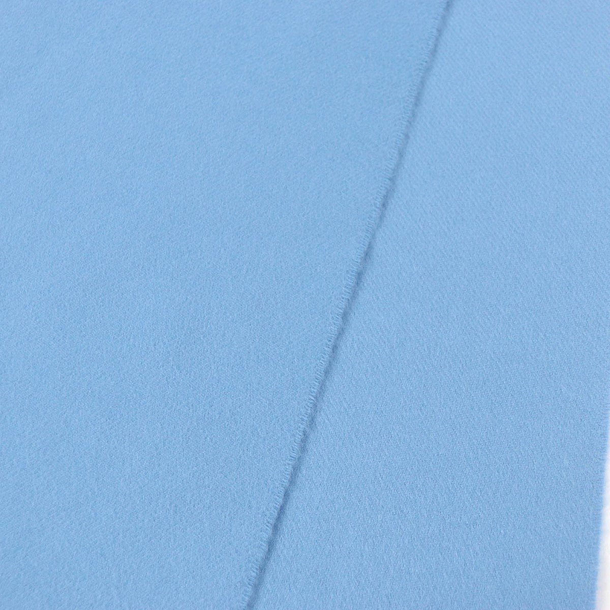 HERMES Scarf cashmere blue