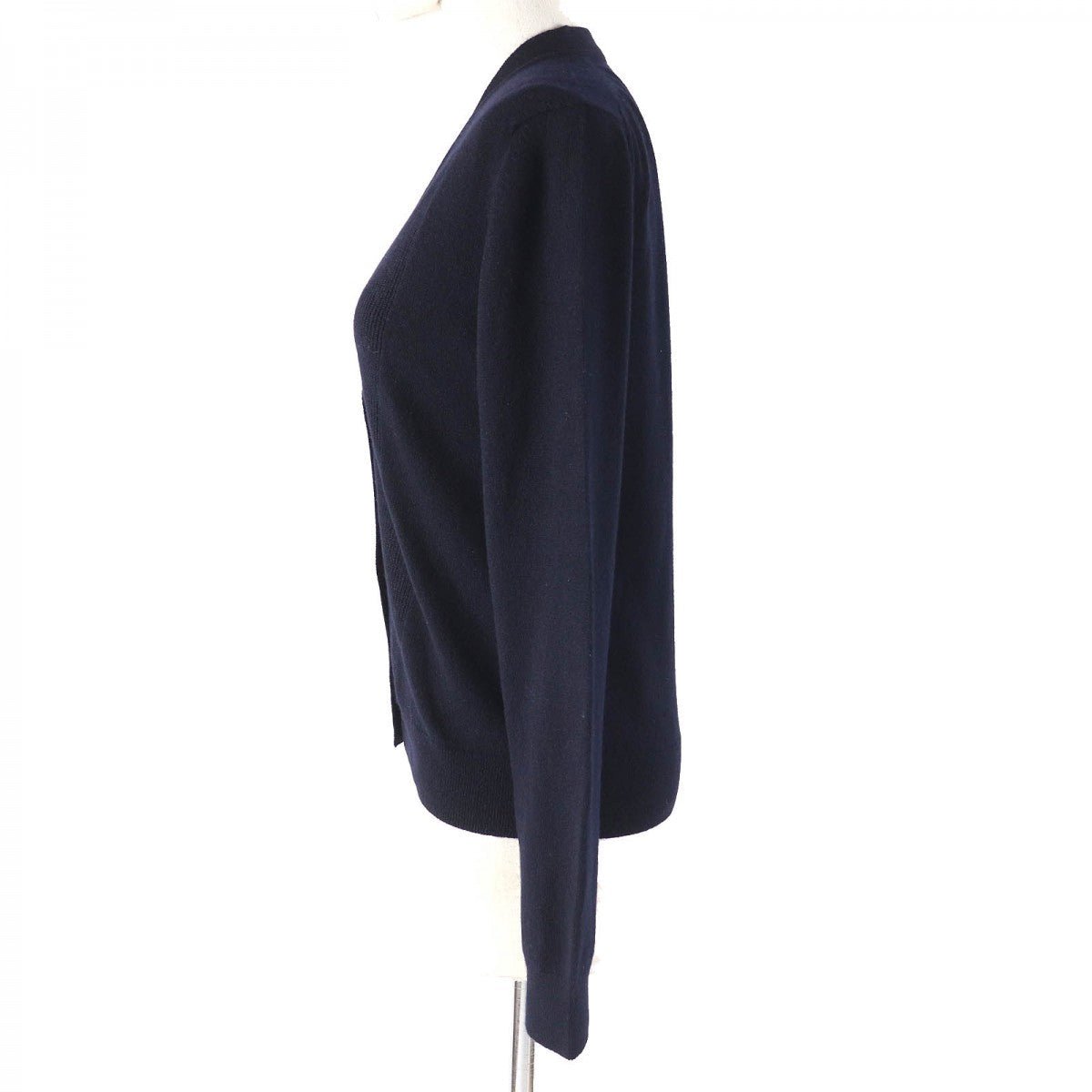 HERMES cardigan 4E2701D1 cashmere Dark navy 38