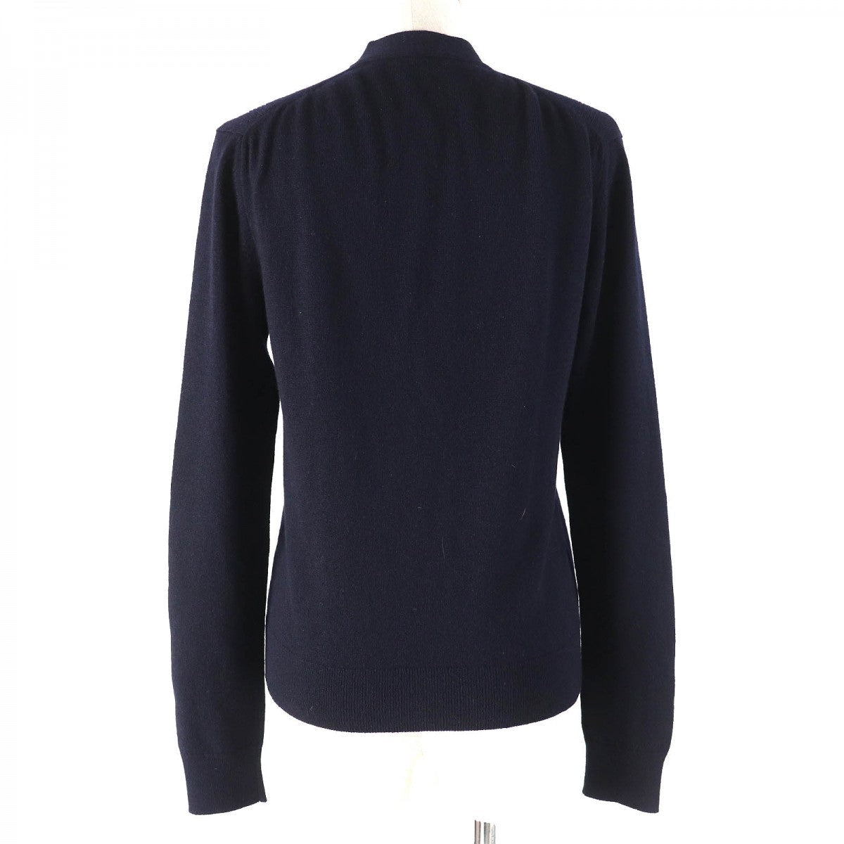 HERMES cardigan 4E2701D1 cashmere Dark navy 38