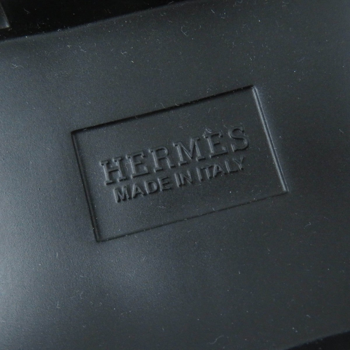 HERMES short boots Parachute Fabric , Leather black fresh 37