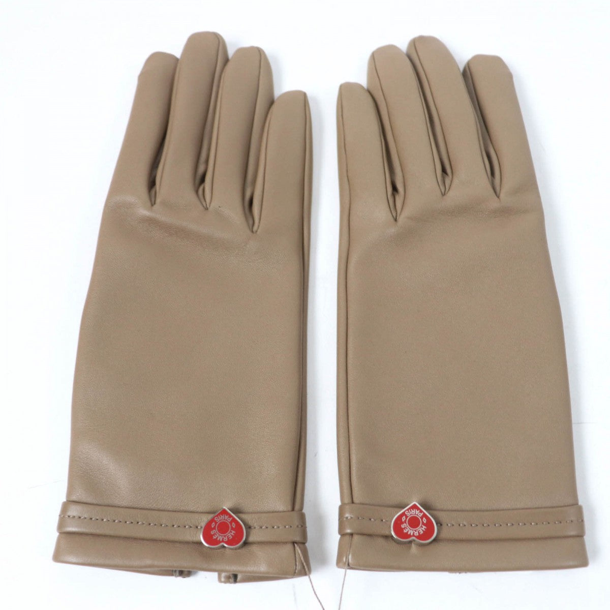 HERMES gloves Lamb leather Etope Dream Love 7.5