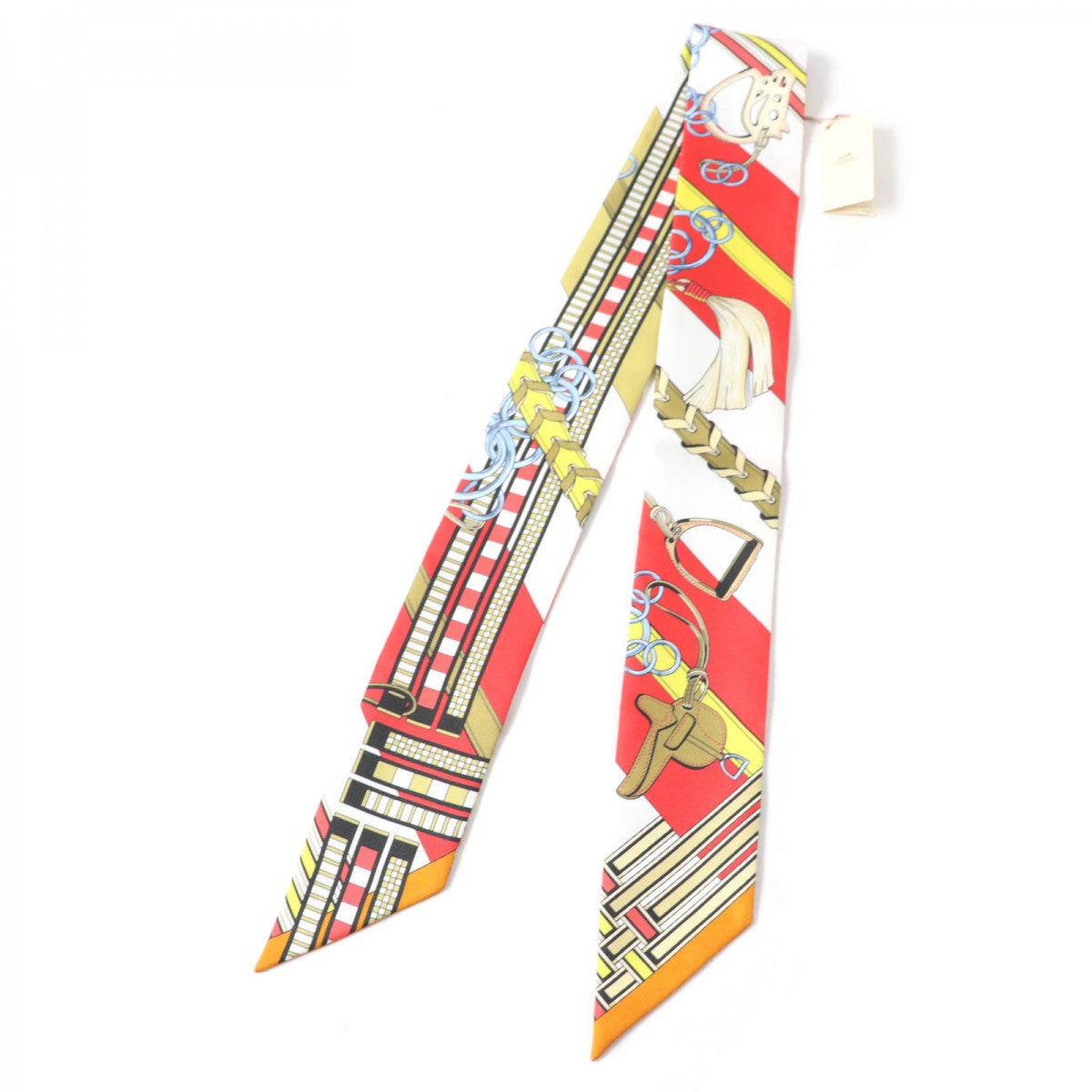 HERMES scarf silk multicolor Brides and Charms