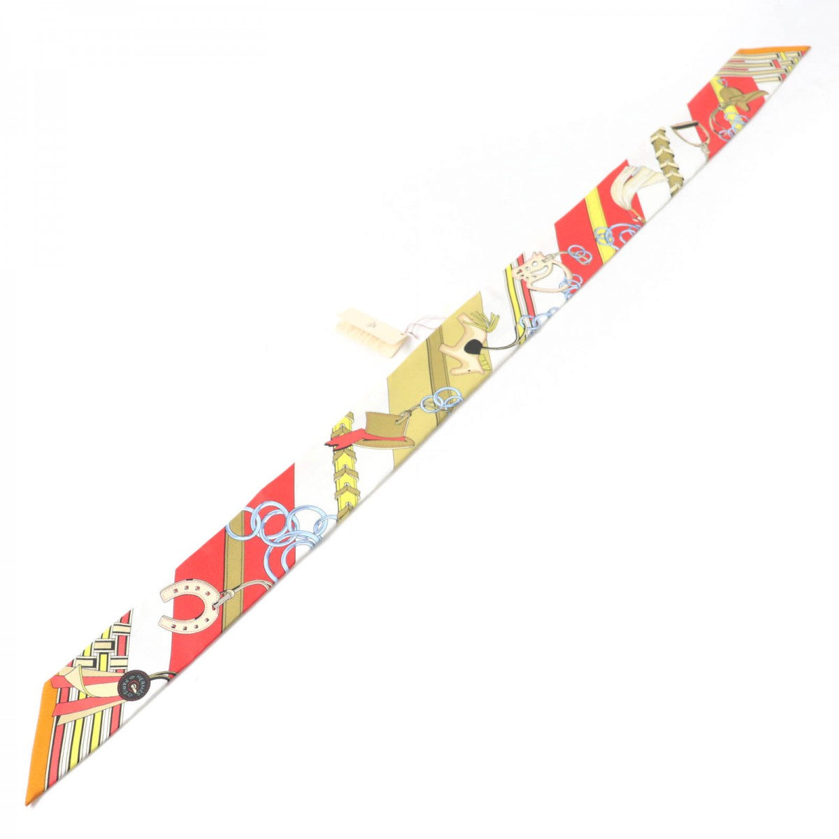 HERMES scarf silk multicolor Brides and Charms