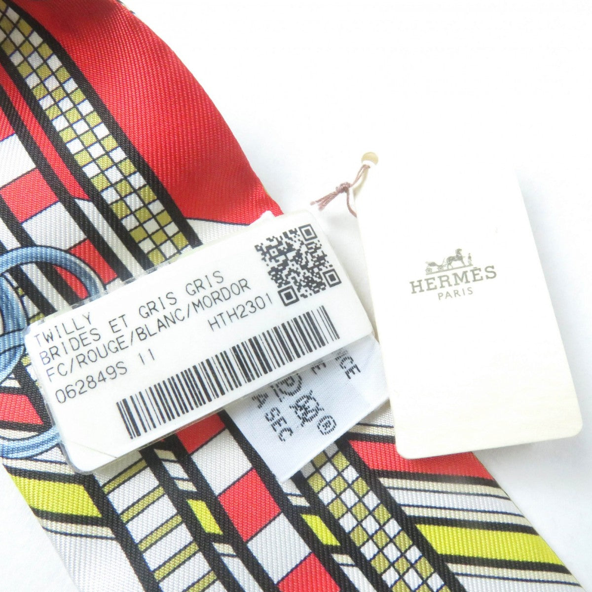 HERMES scarf silk multicolor Brides and Charms