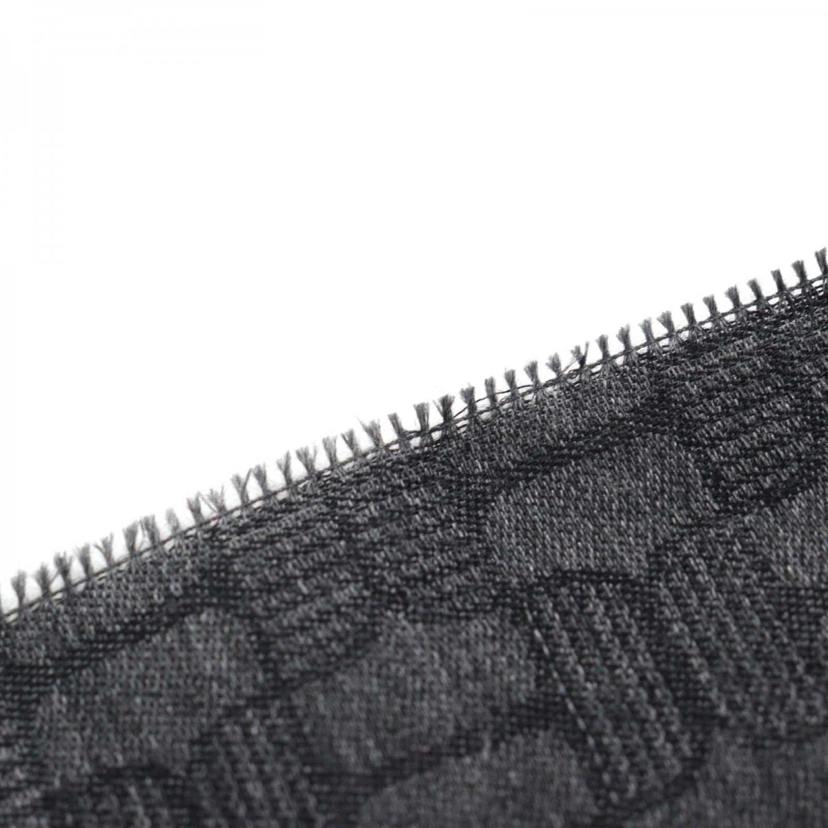 GUCCI Scarf cashmere Gray type All-over pattern