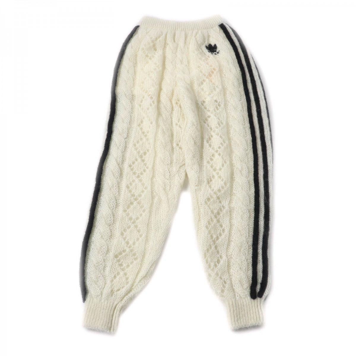 GUCCI Pants 721504 mohair Ivory black XS