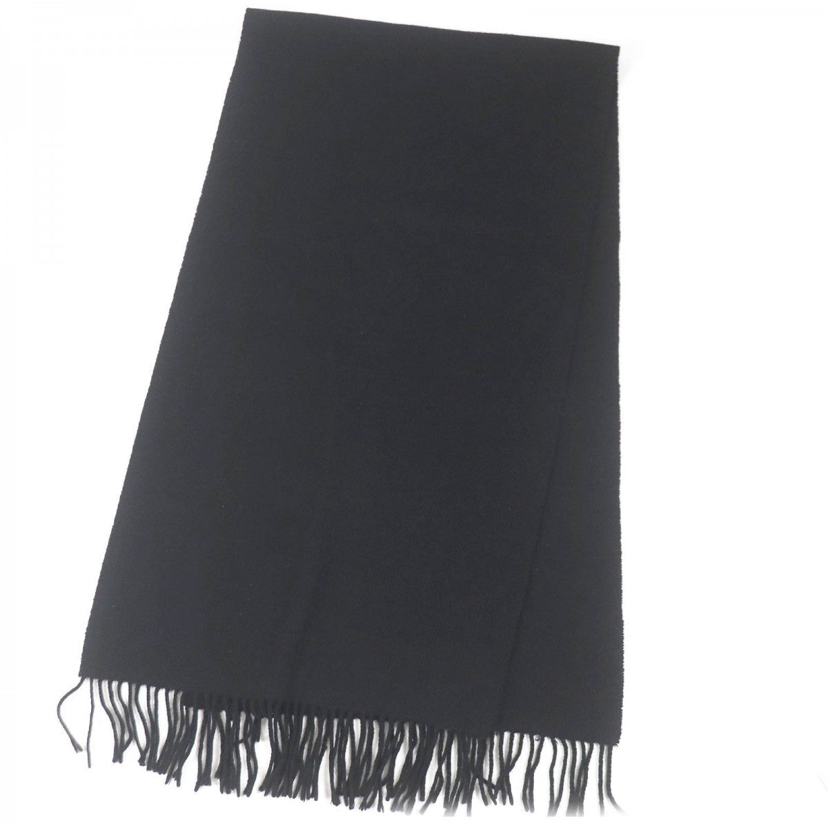 HERMES Scarf cashmere black