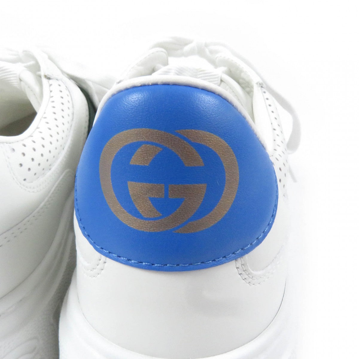 GUCCI Low cut sneakers 669698 leather white 10.5