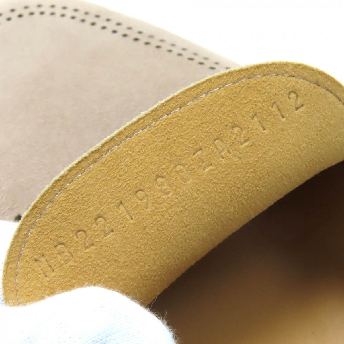 HERMES Moccasin 221980Z Suede leather Beige type Eclipse 39.5