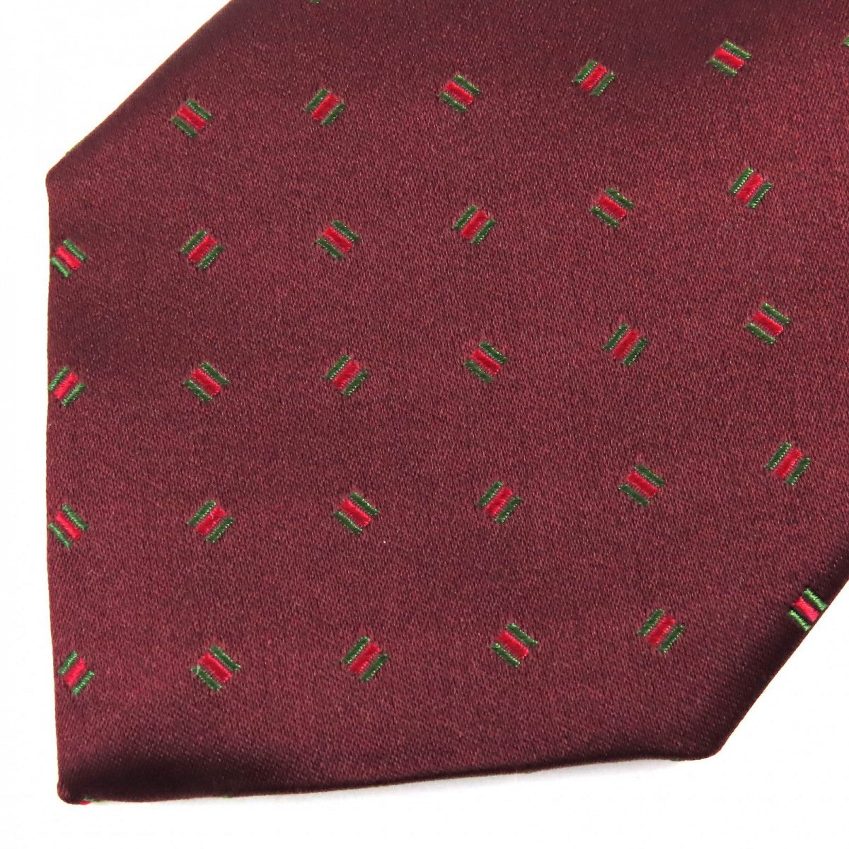 GUCCI tie 406354 silk Bordeauxtype