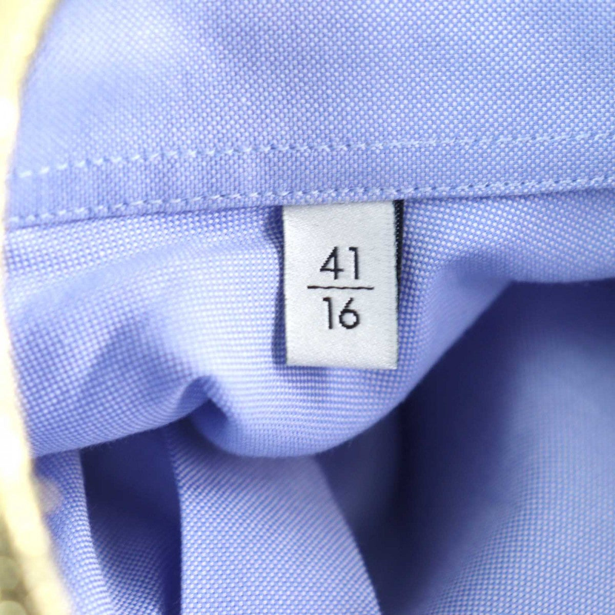 GUCCI Long sleeve shirt 521946 cotton Blue gold 41|16