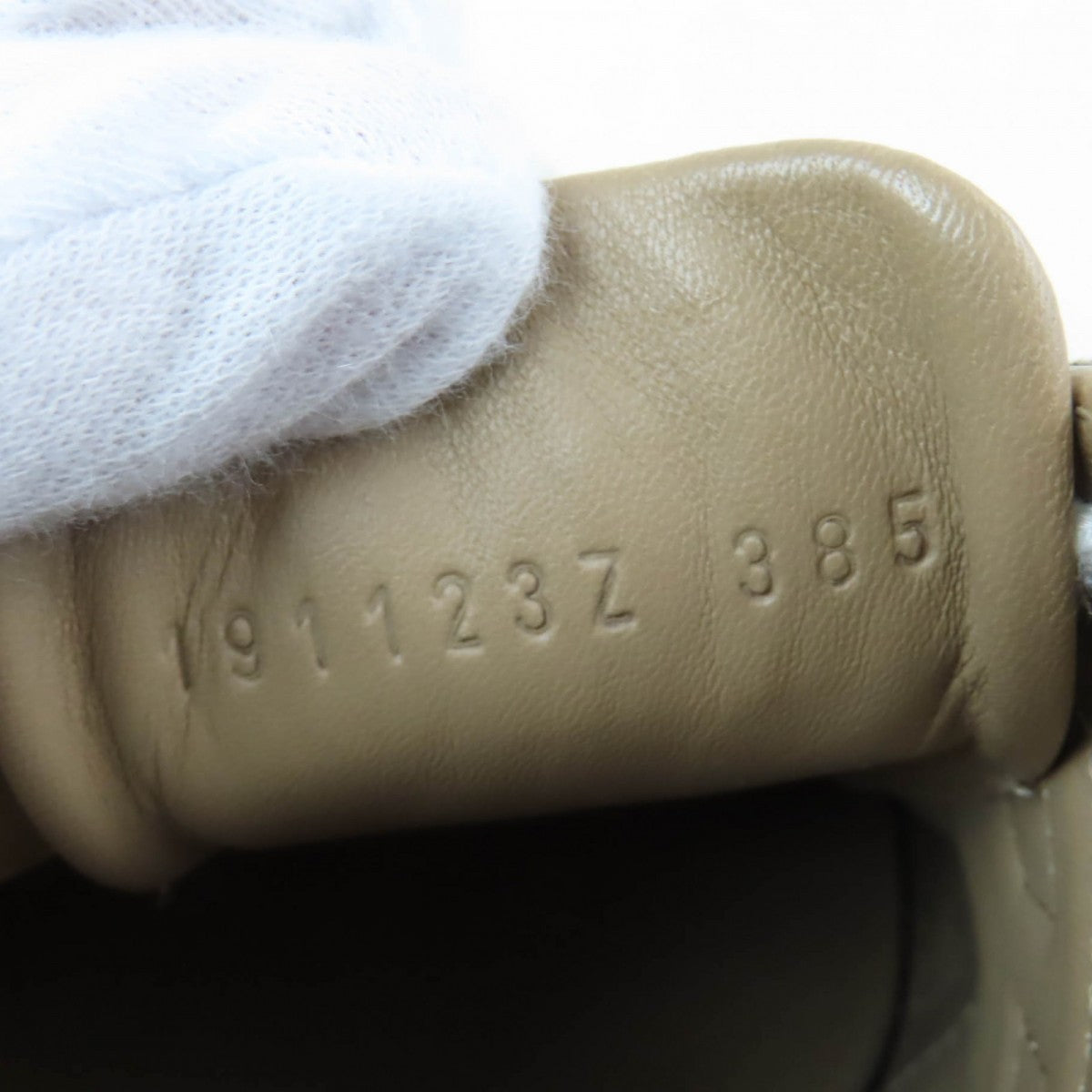 HERMES sneakers leather off white Quicker 38.5