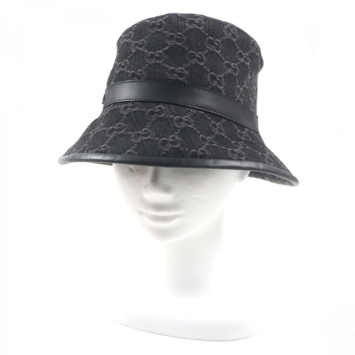 GUCCI hat 768647 cotton black L