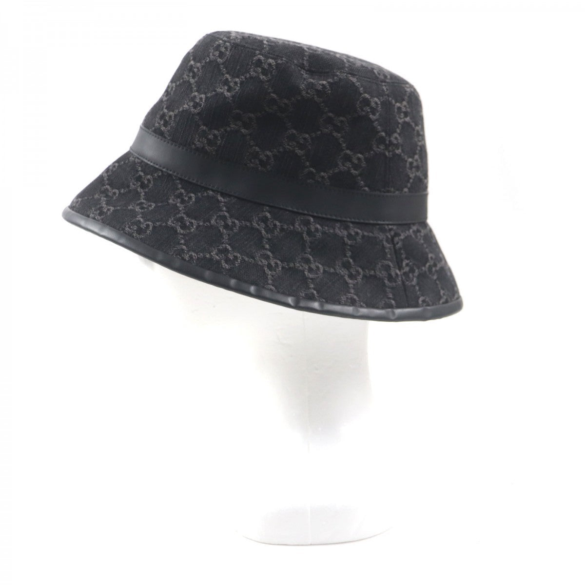 GUCCI hat 768647 cotton black L