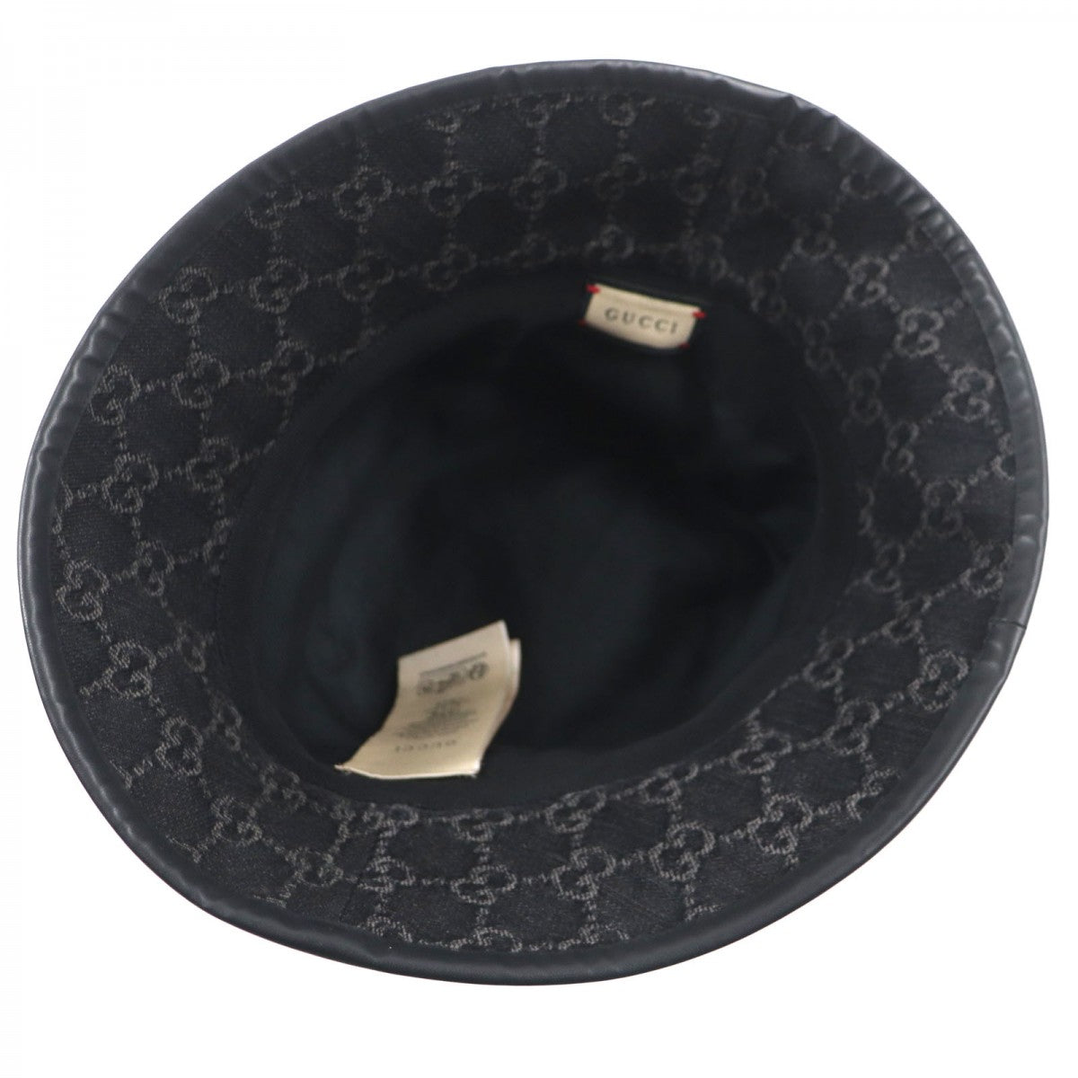 GUCCI hat 768647 cotton black L