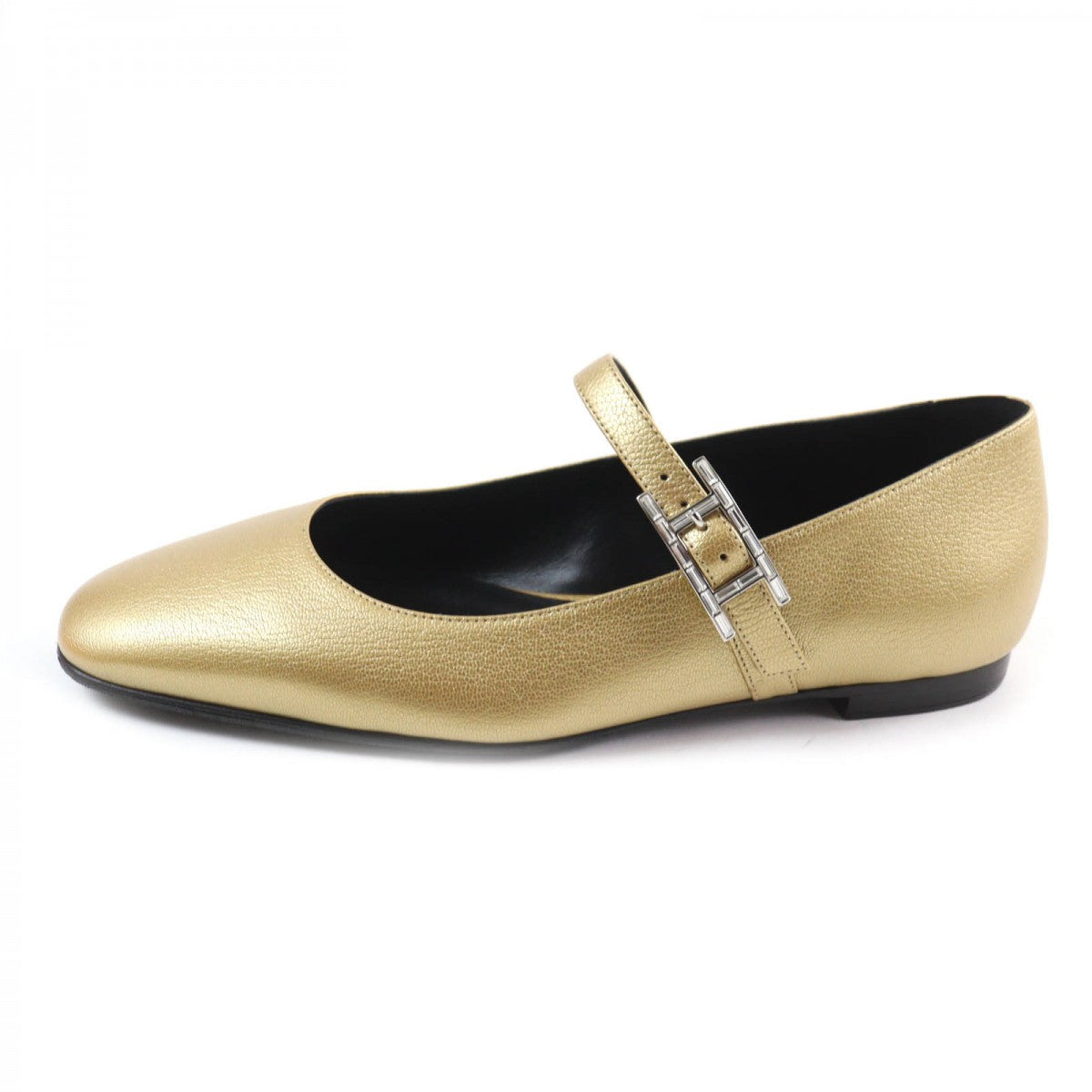 HERMES Ballet shoes leather Dore Jane 37.5