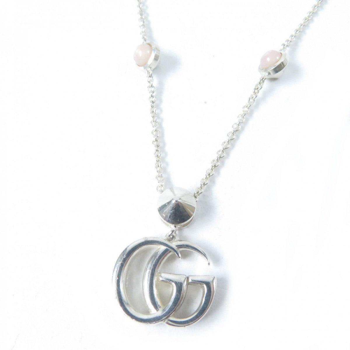 GUCCI Necklace 527399 AG925 Silver pink