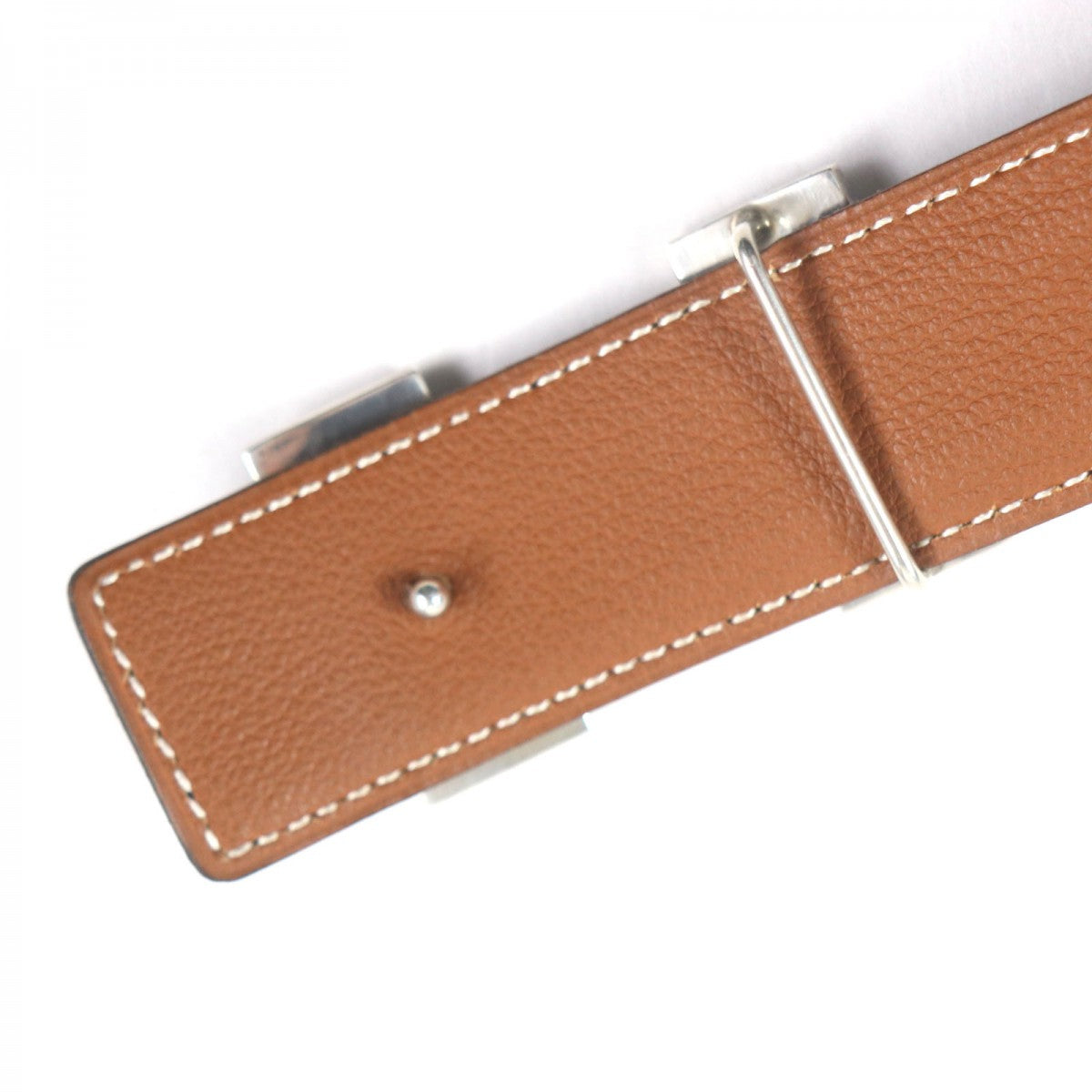 HERMES belt Box scarf Black brown