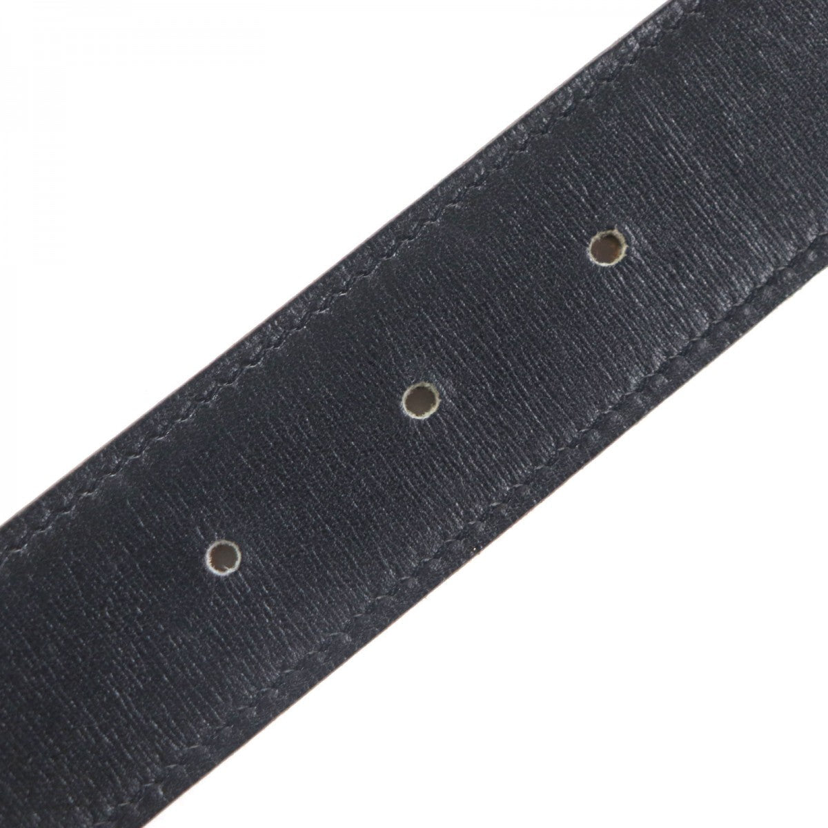 HERMES belt Box scarf Black brown