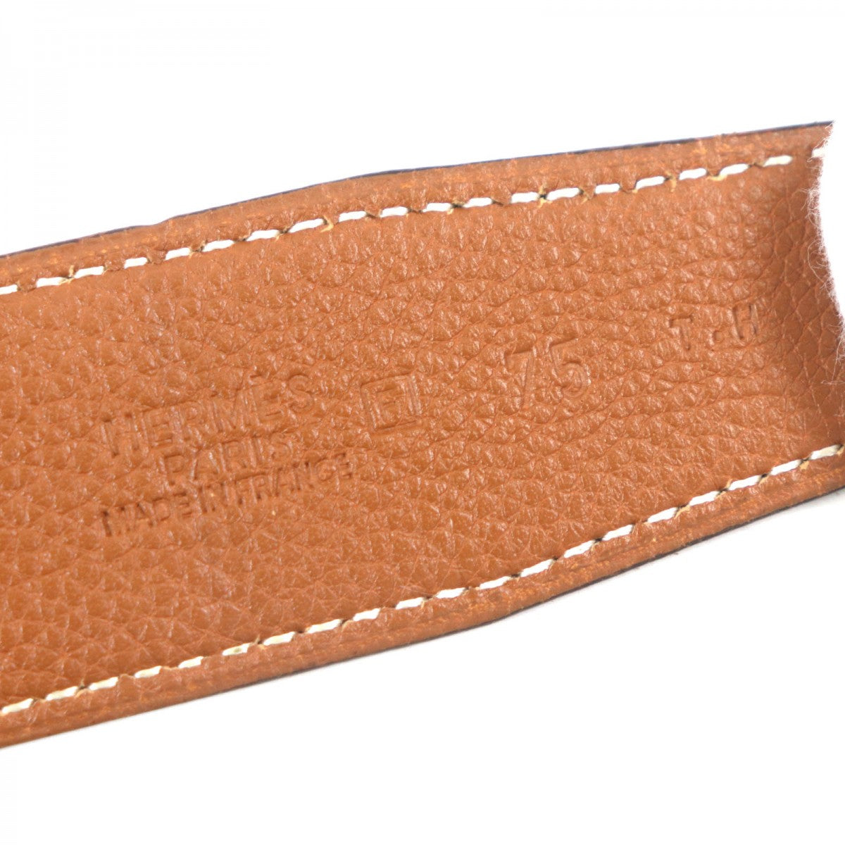 HERMES belt Box scarf Black brown