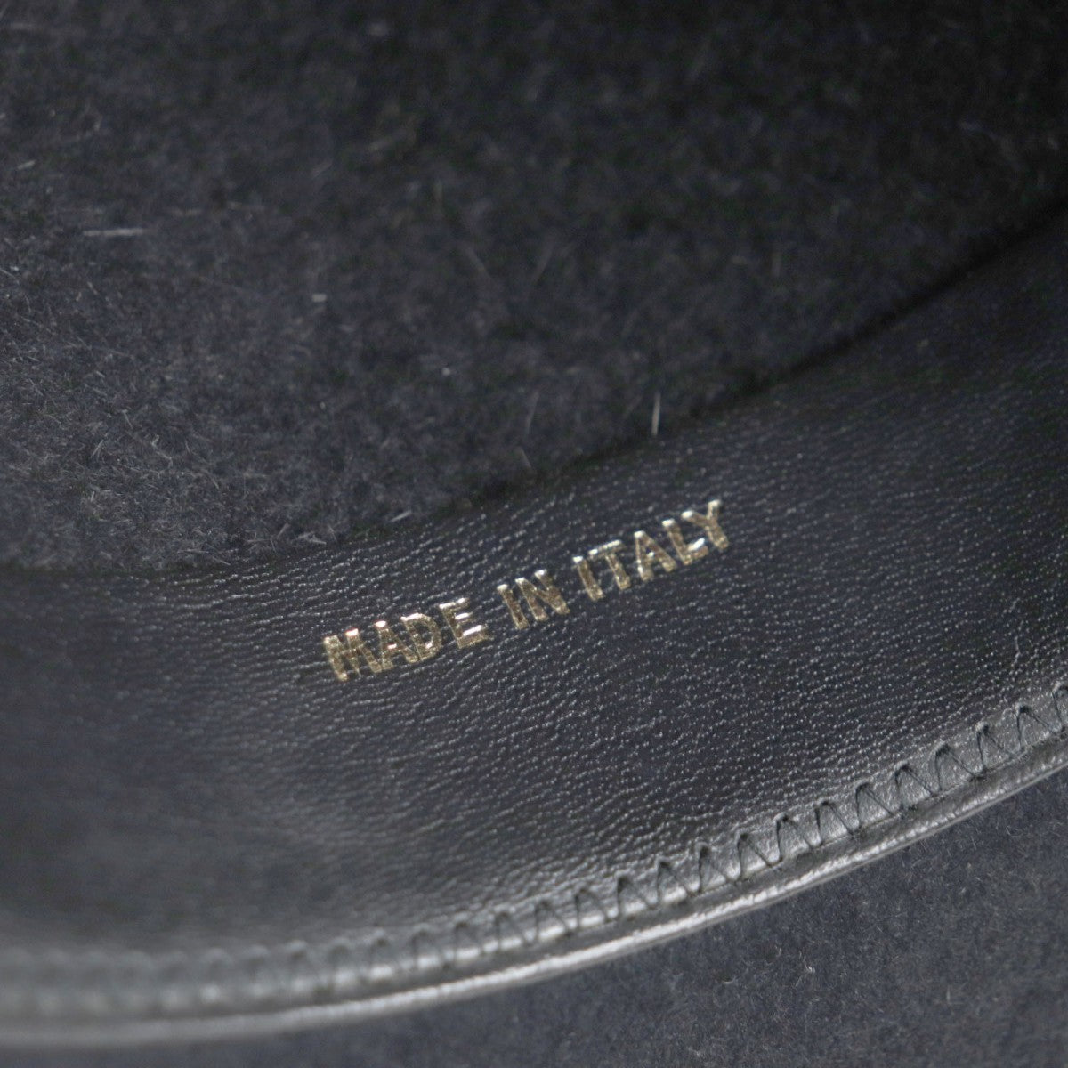 HERMES hat Lapin black