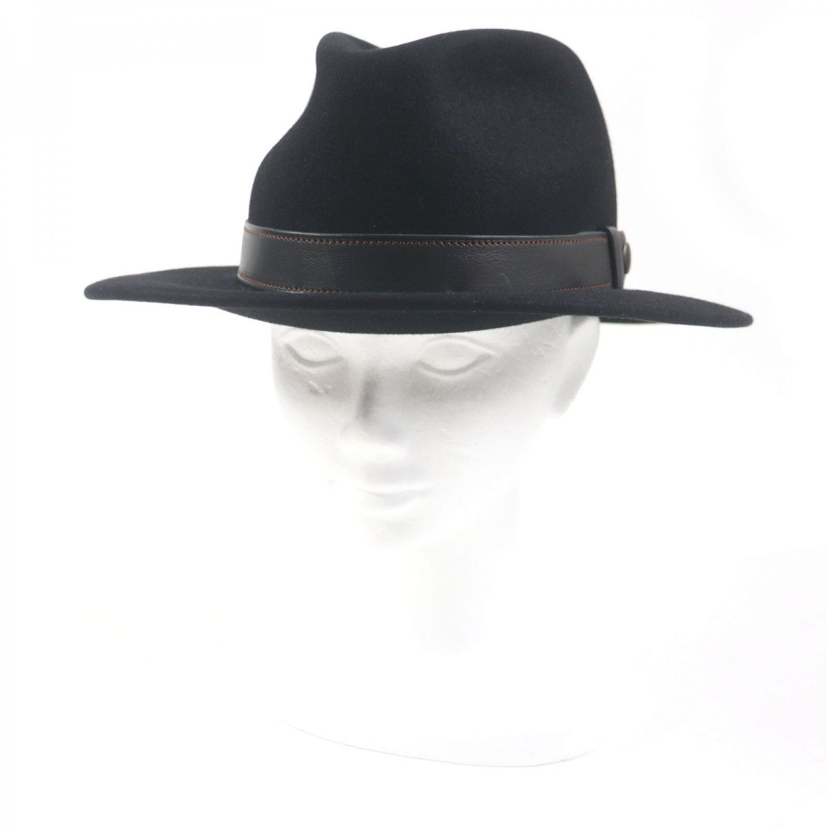 HERMES hat Lapin black