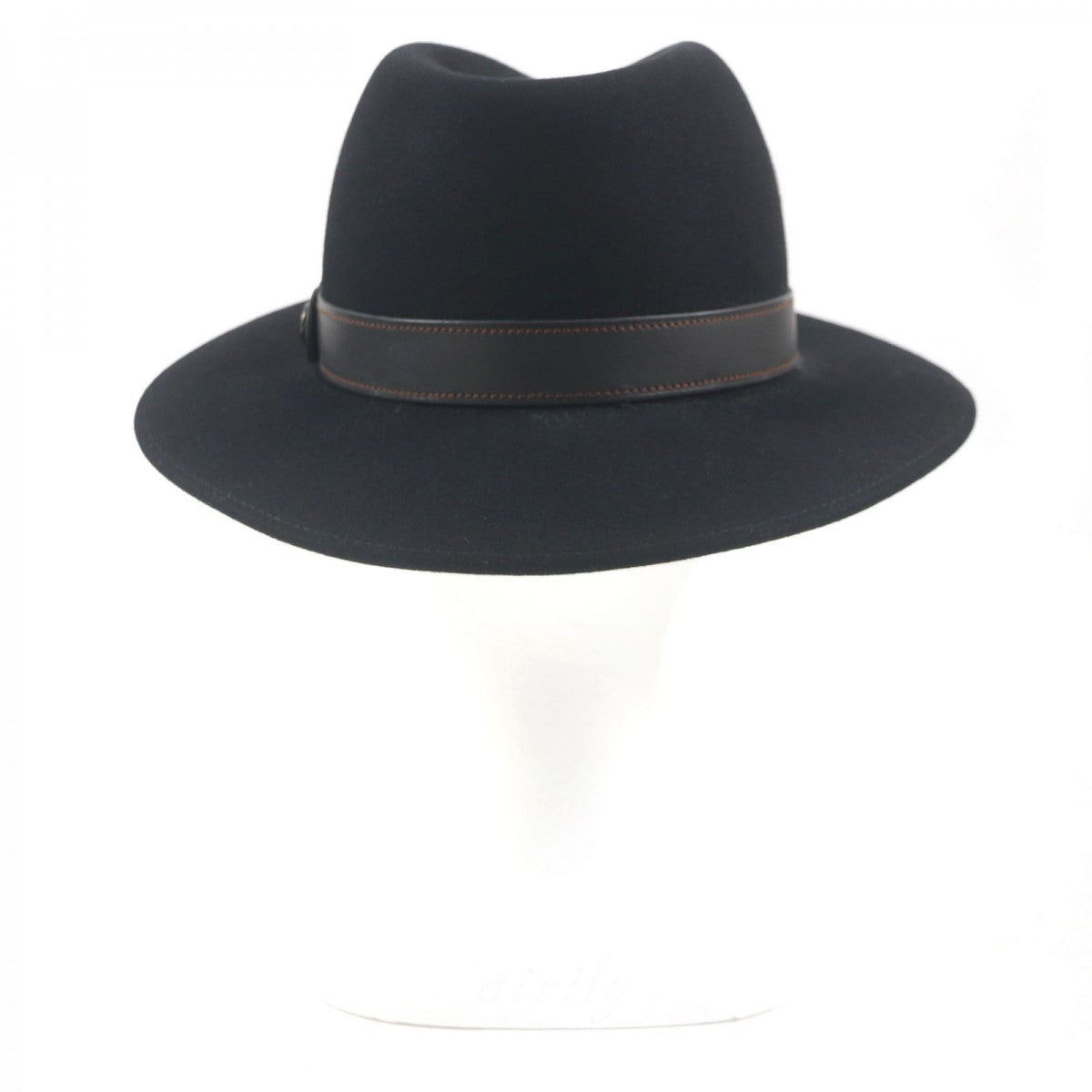 HERMES hat Lapin black
